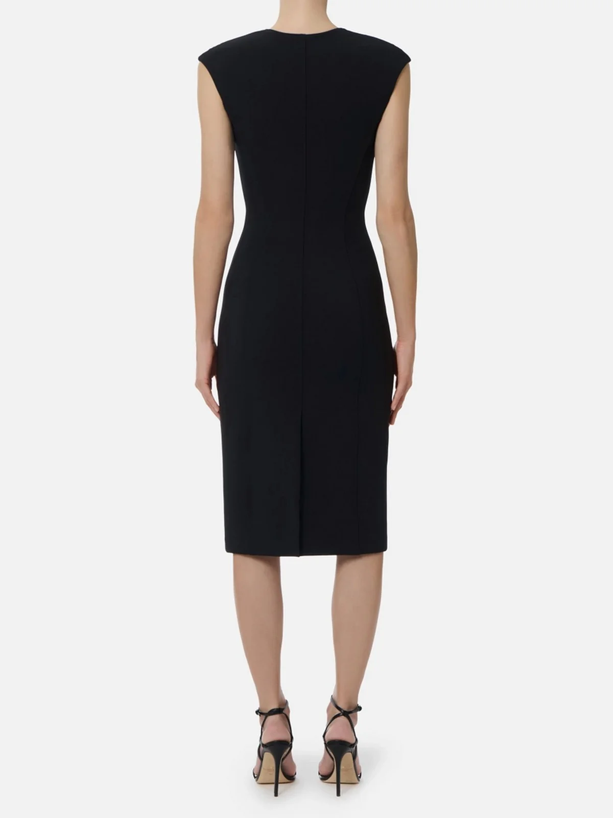 ELISABETTA FRANCHI Abito Donna  AB90061E2 110 Nero - Image 2