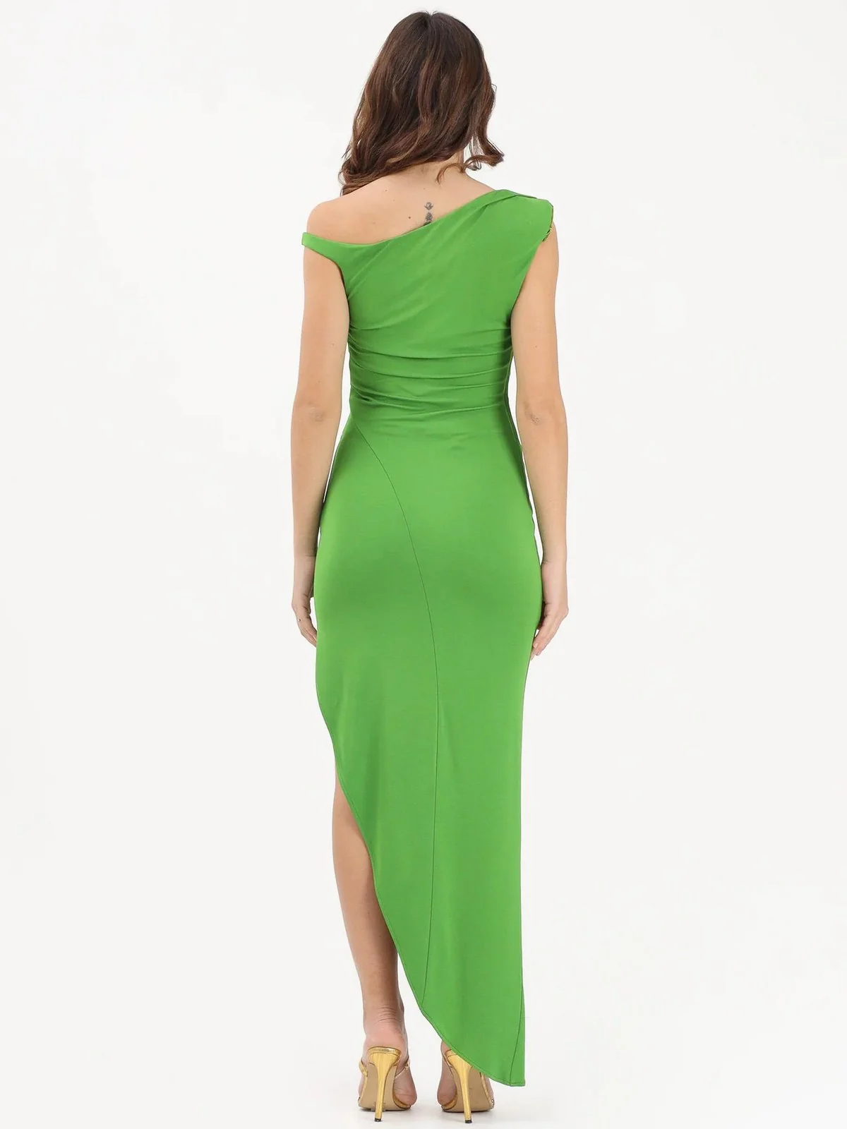 ELISABETTA FRANCHI Abito Donna  AB90661E2 EV3 ALOE - Image 4