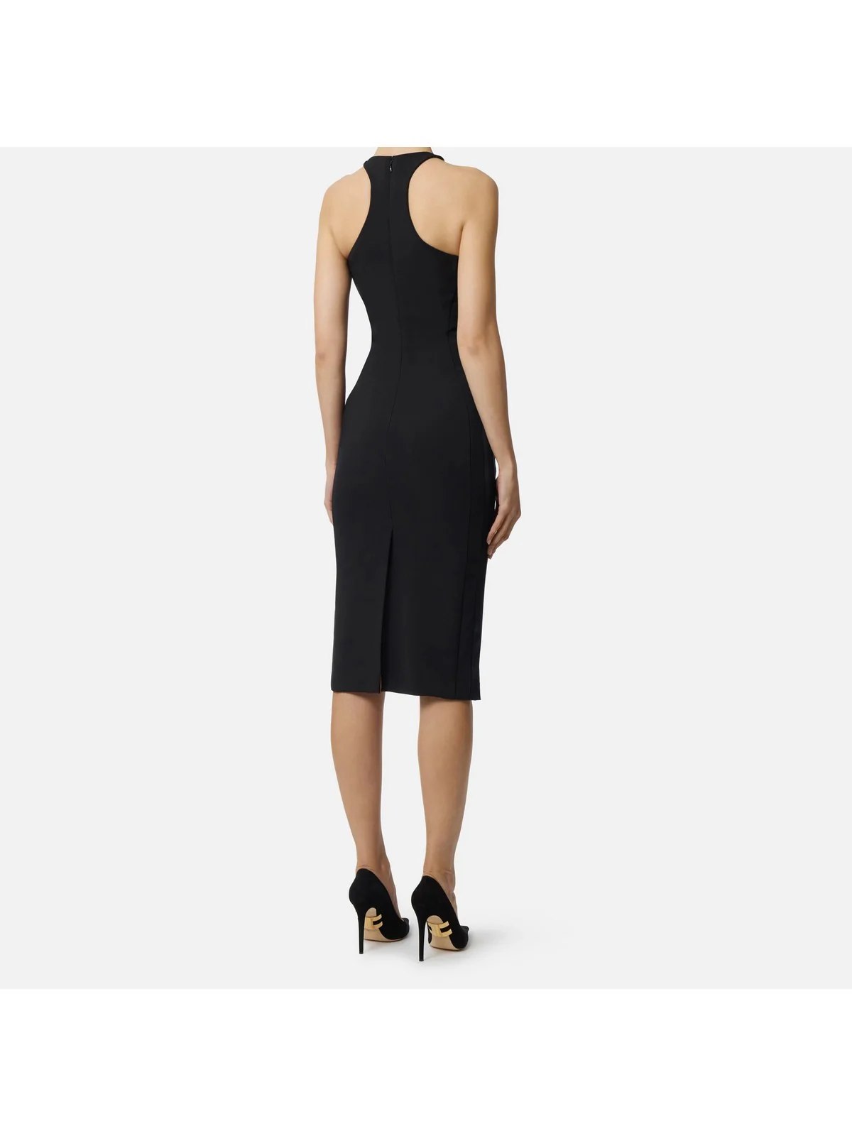 ELISABETTA FRANCHI Abito Donna  AB91761E2 110 Nero - Image 3