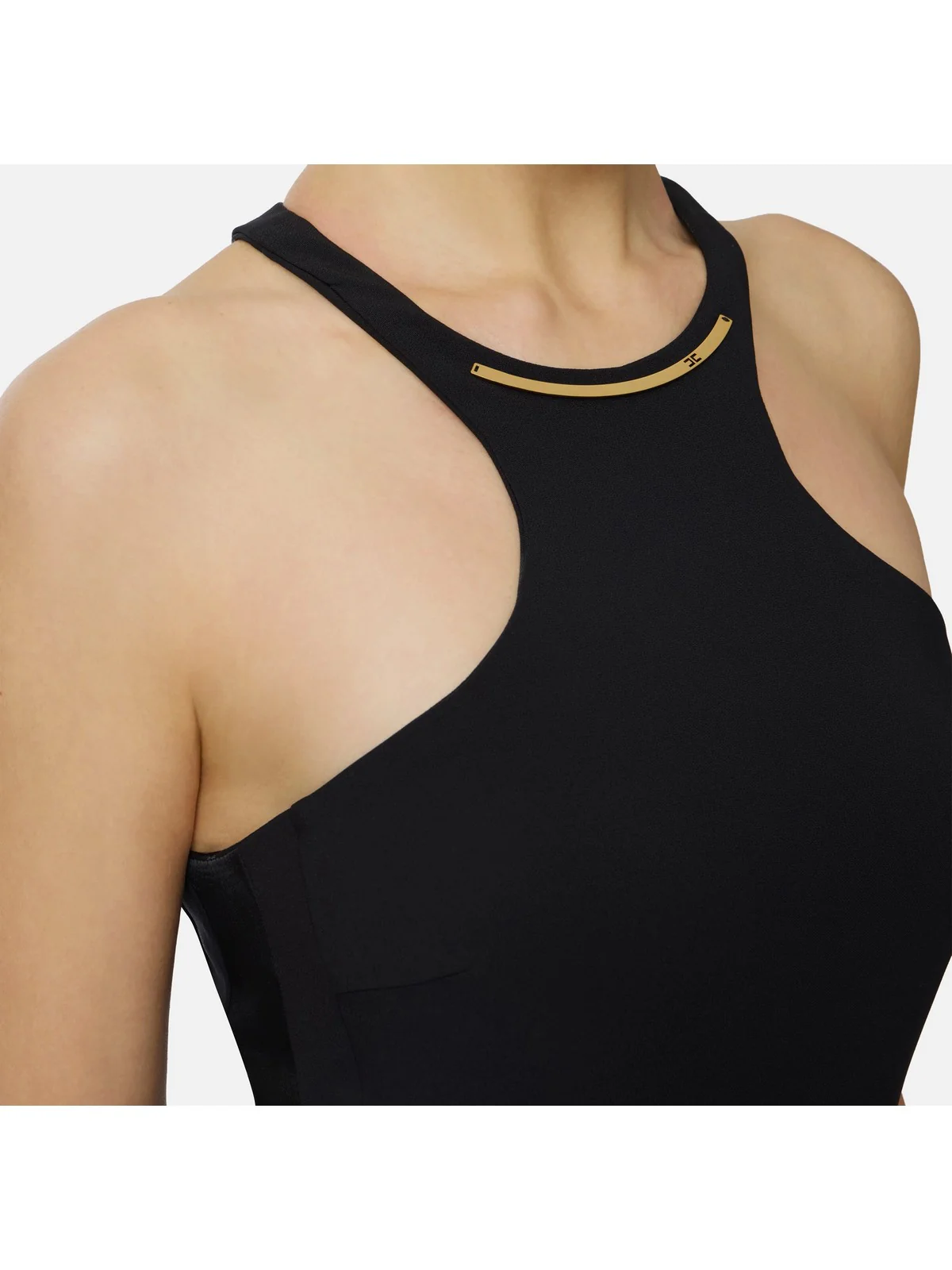 ELISABETTA FRANCHI Abito Donna  AB91761E2 110 Nero - Image 4