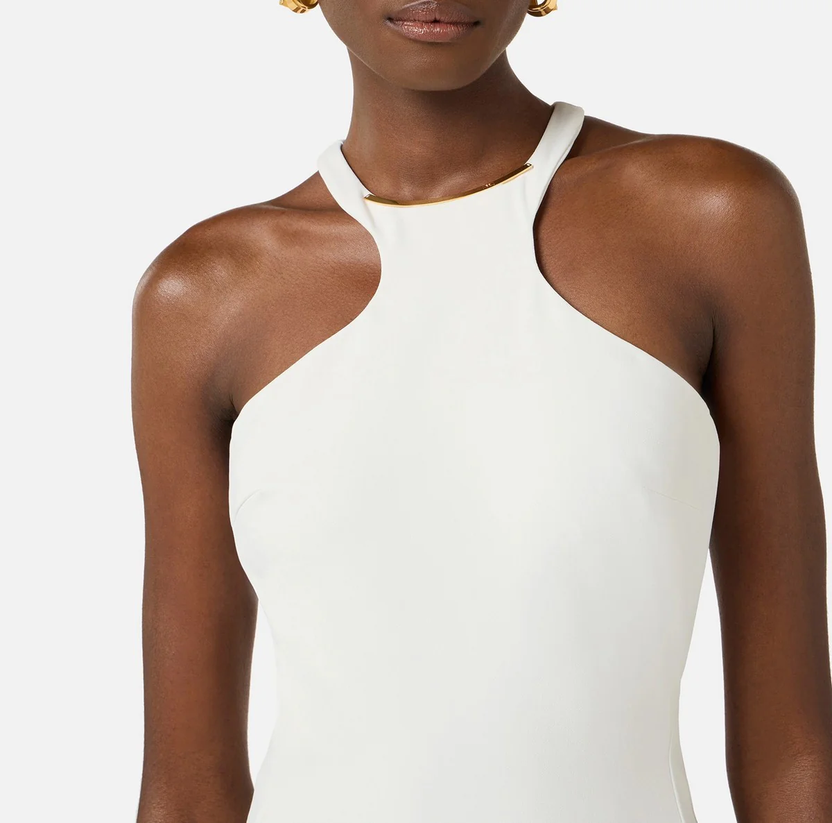 ELISABETTA FRANCHI Abito Donna  AB91761E2 360 Avorio - Image 2