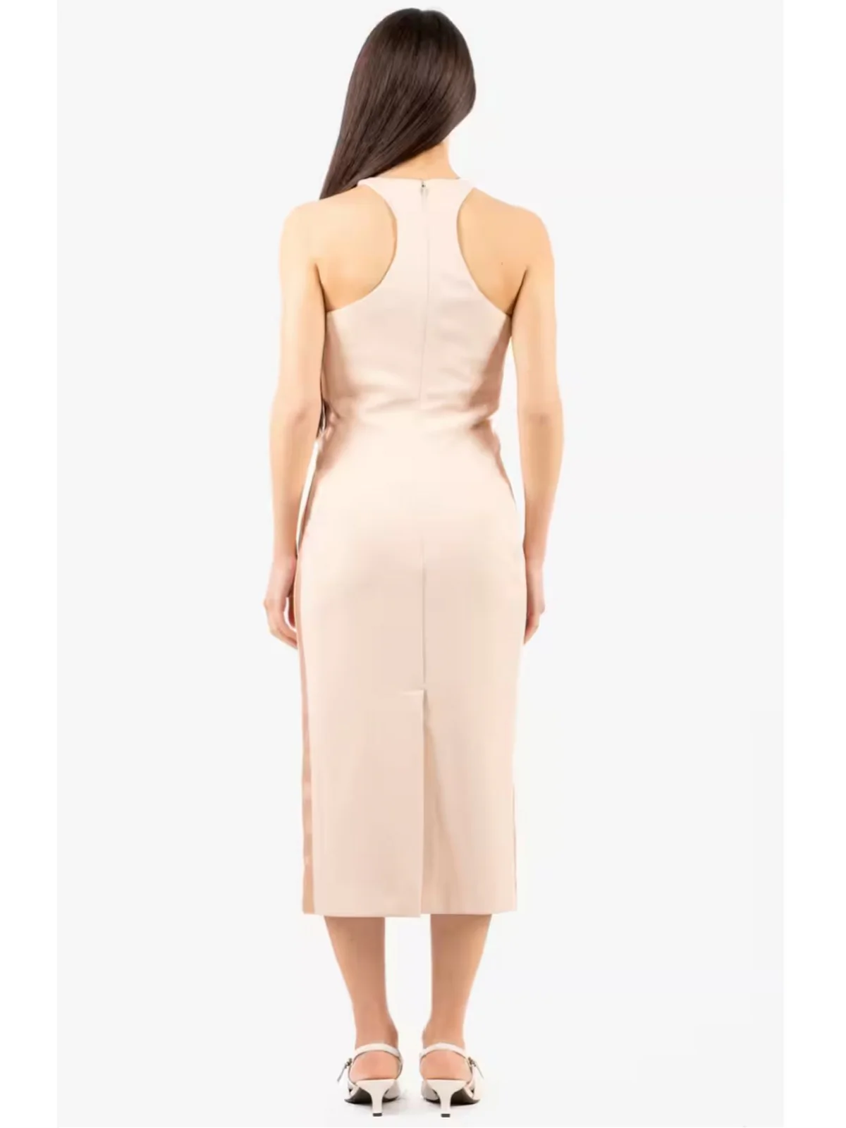 ELISABETTA FRANCHI Abito Donna  AB91761E2 EA1 NUDE - Image 4