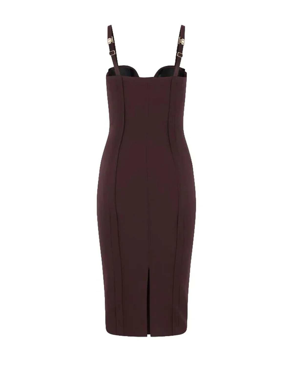ELISABETTA FRANCHI Abito Donna AB91861E2 644 CACAO - Image 2