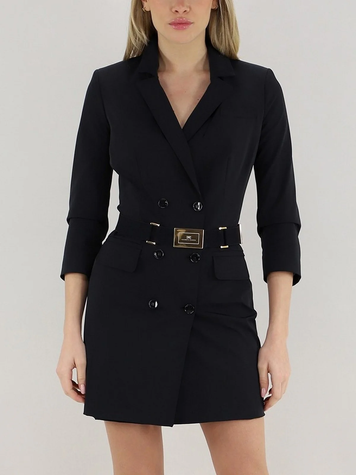 ELISABETTA FRANCHI Abito Donna  AB91961E2 110 Nero - Image 2