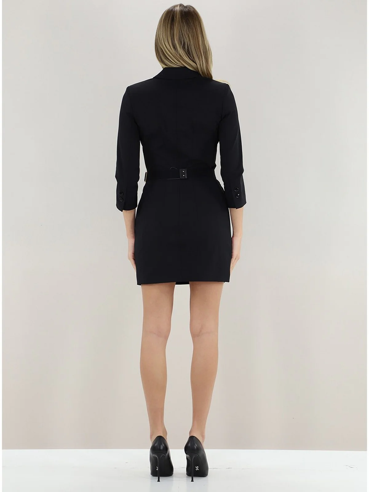 ELISABETTA FRANCHI Abito Donna  AB91961E2 110 Nero - Image 5