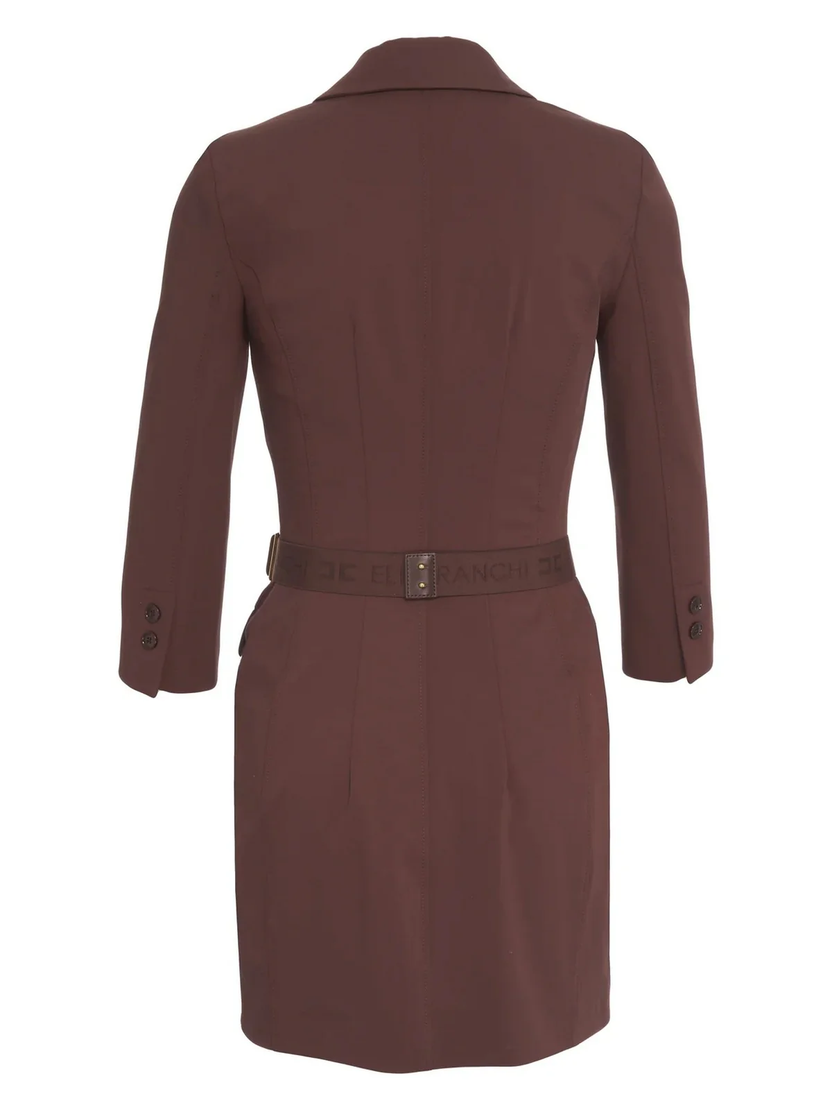 ELISABETTA FRANCHI Abito Donna  AB91961E2 644 CACAO - Image 4