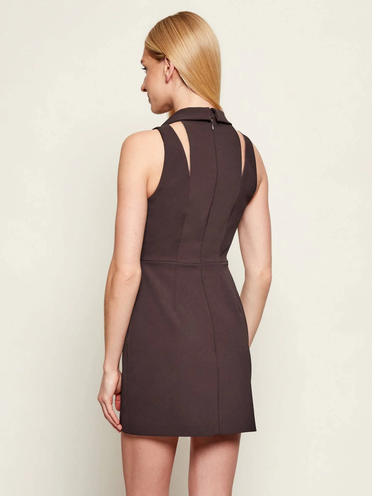 ELISABETTA FRANCHI Abito Donna  AB92461E2 644 CACAO - Image 5