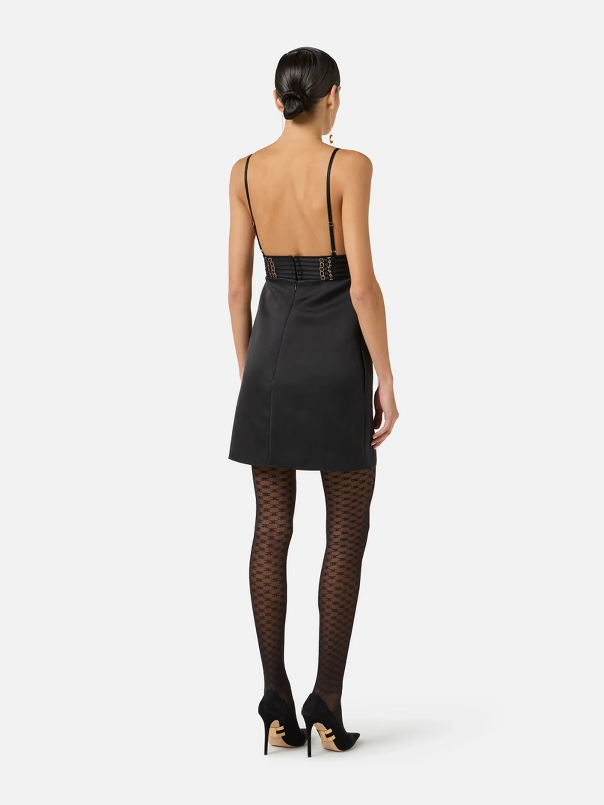 ELISABETTA FRANCHI Abito Donna  AB95062E2 110 Nero - Image 2