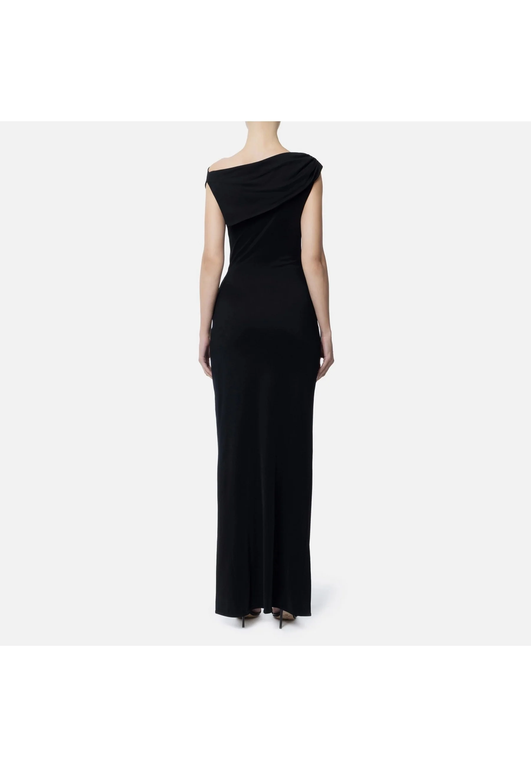 ELISABETTA FRANCHI Abito Donna  ABR0551E2-110 Nero - Image 3