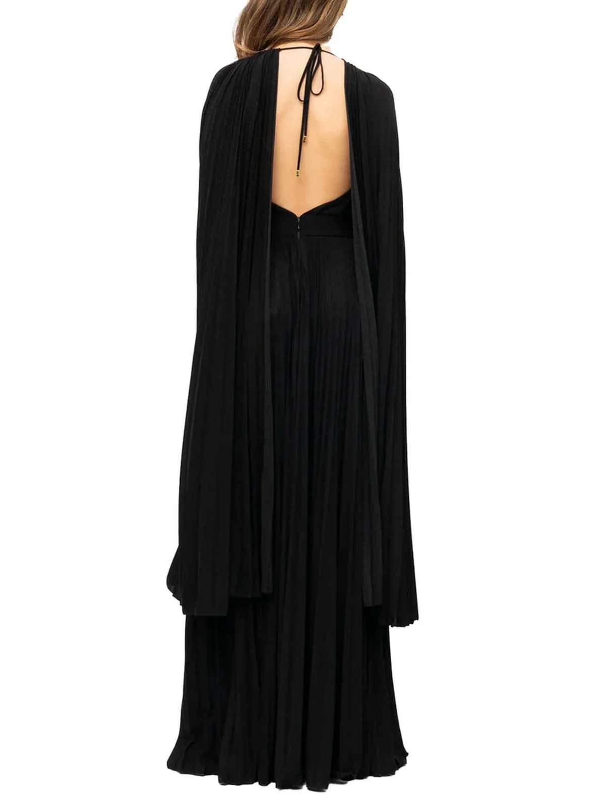 ELISABETTA FRANCHI Abito Donna  ABR1351E2-110 Nero - Image 3
