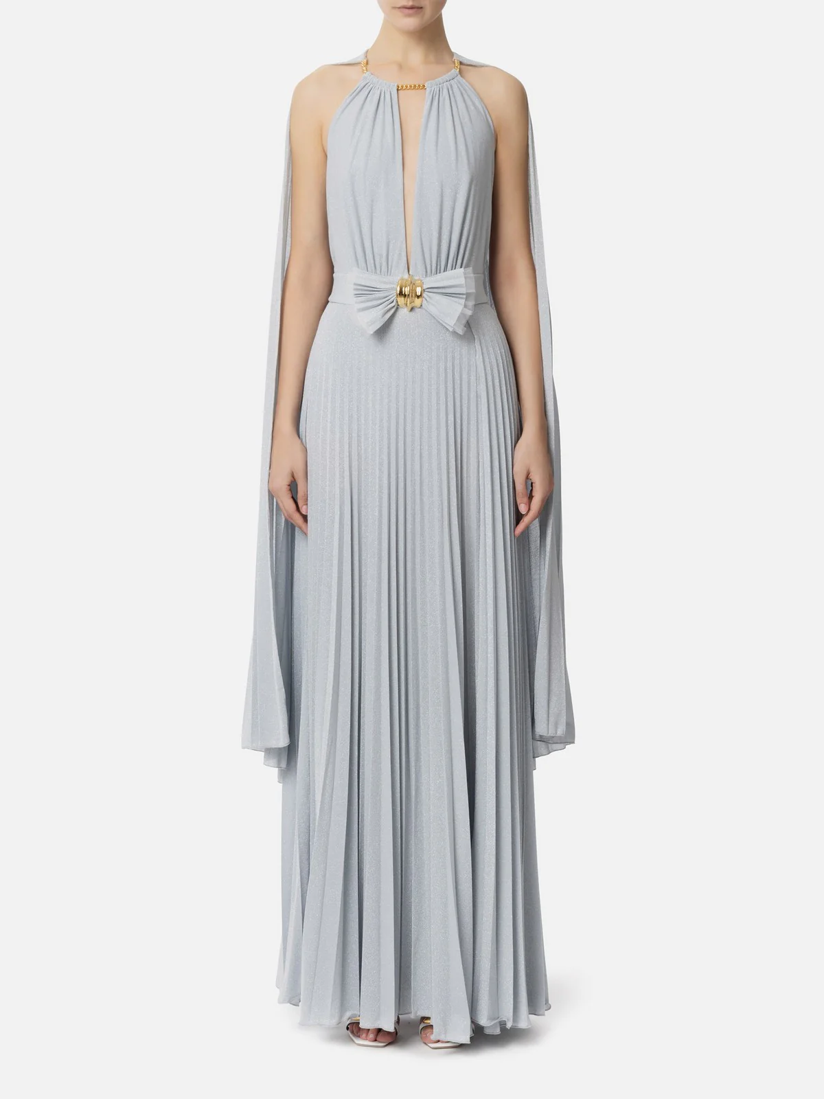 ELISABETTA FRANCHI Abito Donna  ABR1351E2-A28 Blu - Image 2