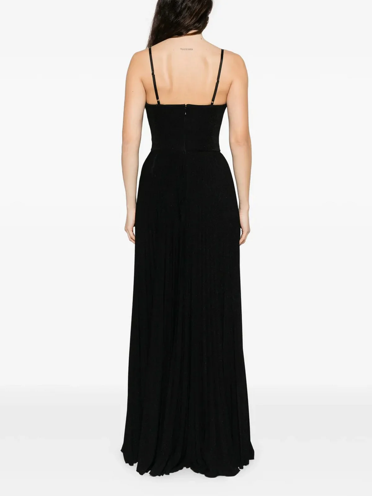ELISABETTA FRANCHI Abito Donna  ABR1661E2 110 Nero - Image 3
