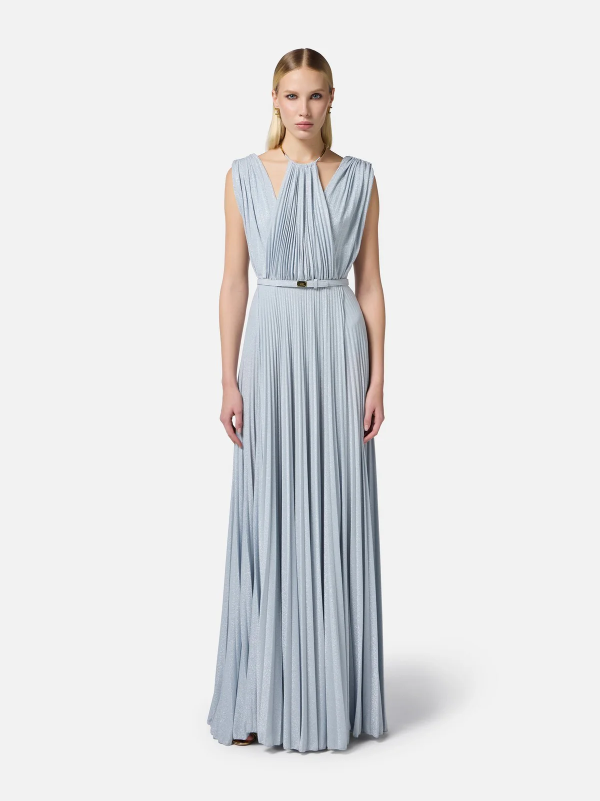 ELISABETTA FRANCHI Abito Donna  ABR2152E2-A28 Blu - Image 2