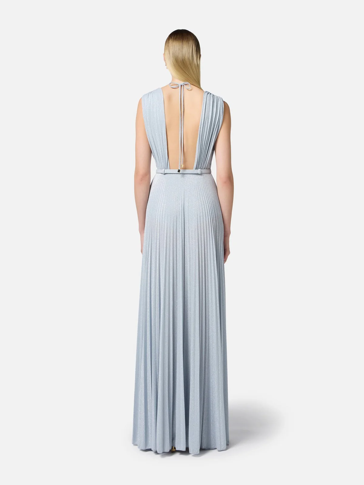 ELISABETTA FRANCHI Abito Donna  ABR2152E2-A28 Blu - Image 5