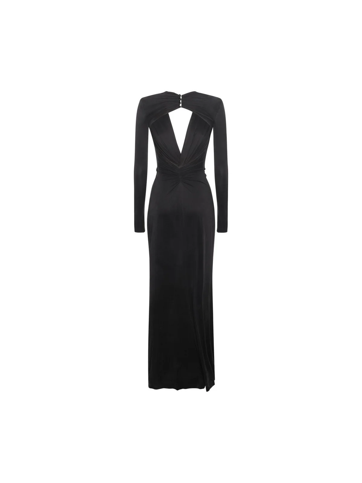 ELISABETTA FRANCHI Abito Donna  ABR2451E2-110 Nero - Image 5