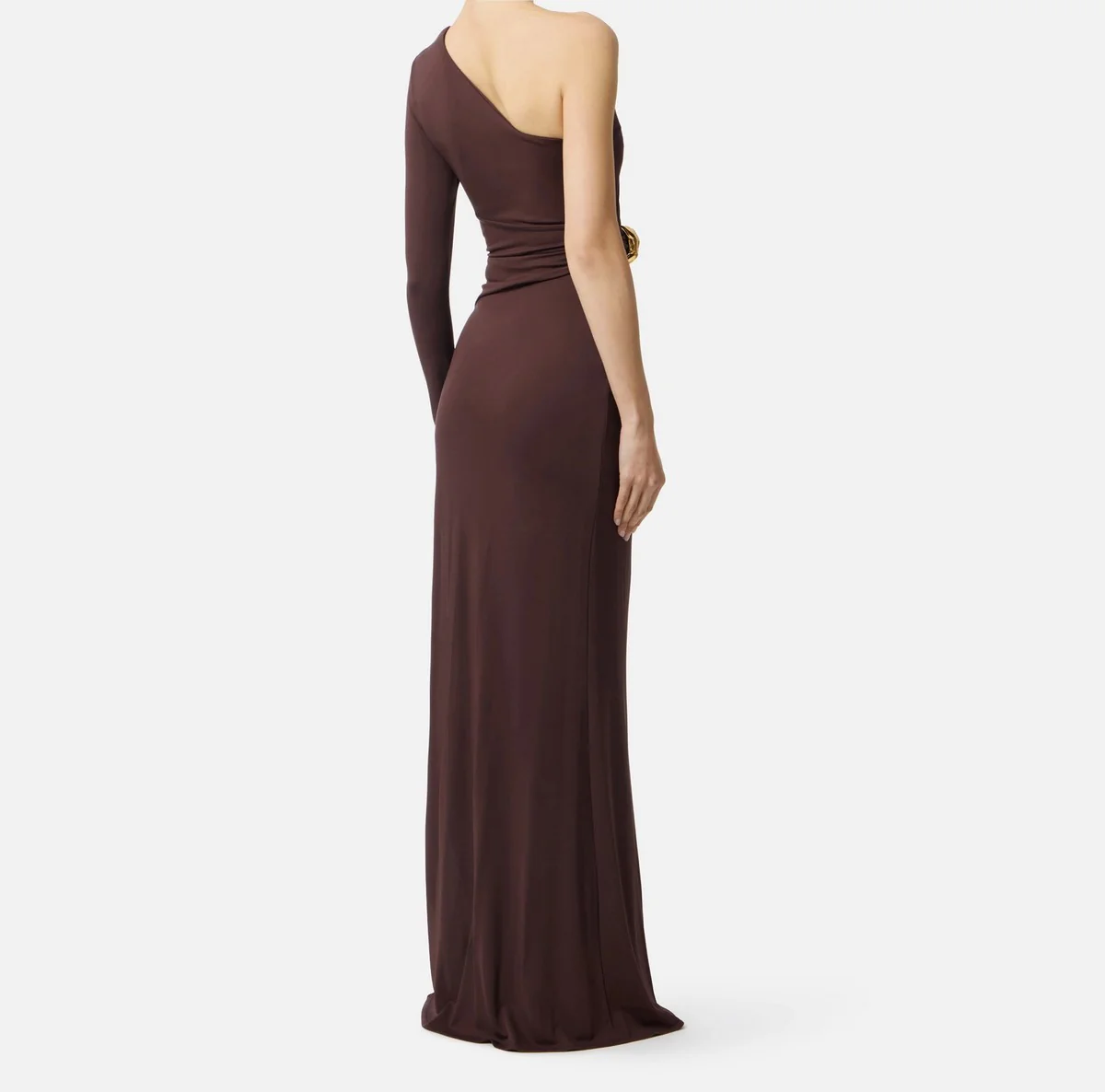 ELISABETTA FRANCHI Abito Donna  ABR2561E2 644 CACAO - Image 4