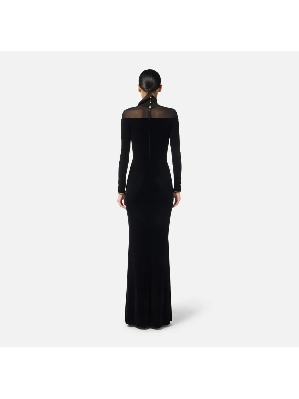 ELISABETTA FRANCHI Abito Donna  ABR4257E2 110 Nero - Image 2