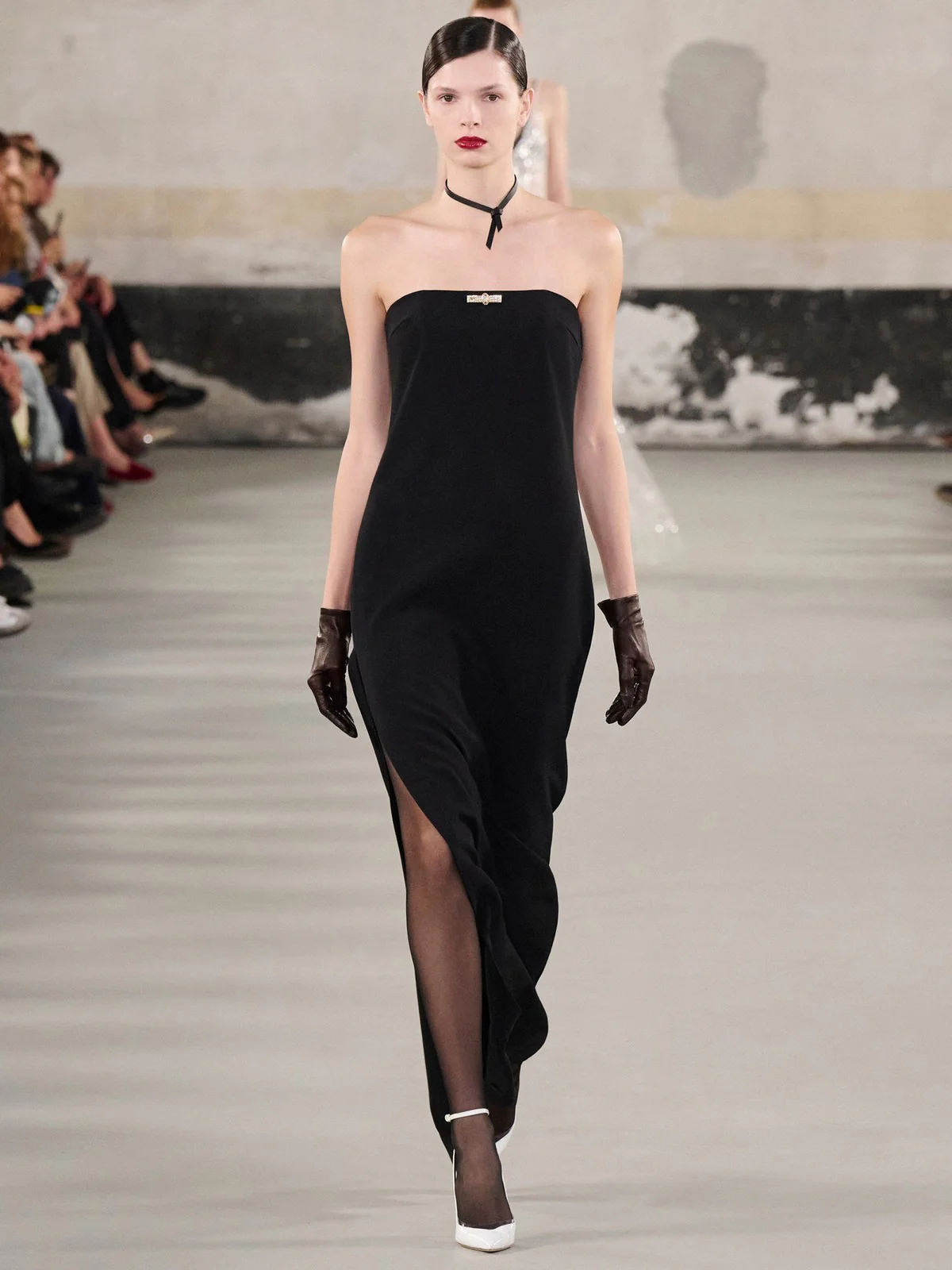 ELISABETTA FRANCHI Abito Donna  ABR4652E2-110 Nero - Image 6