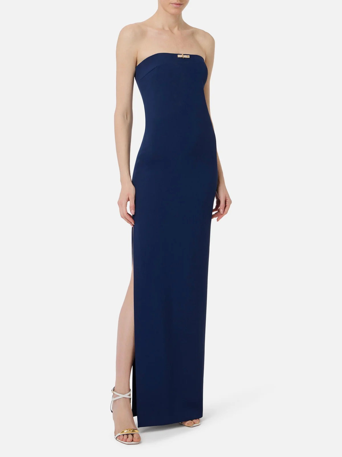 ELISABETTA FRANCHI Abito Donna  ABR4652E2-DC8 Blu - Image 2