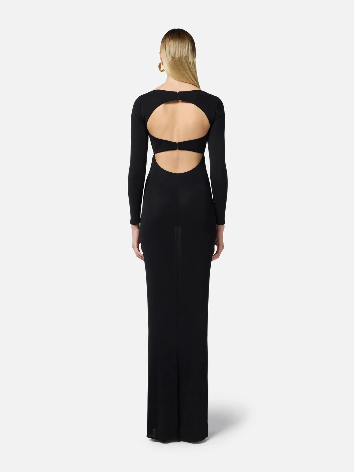 ELISABETTA FRANCHI Abito Donna  ABR5952E2-110 Nero - Image 5