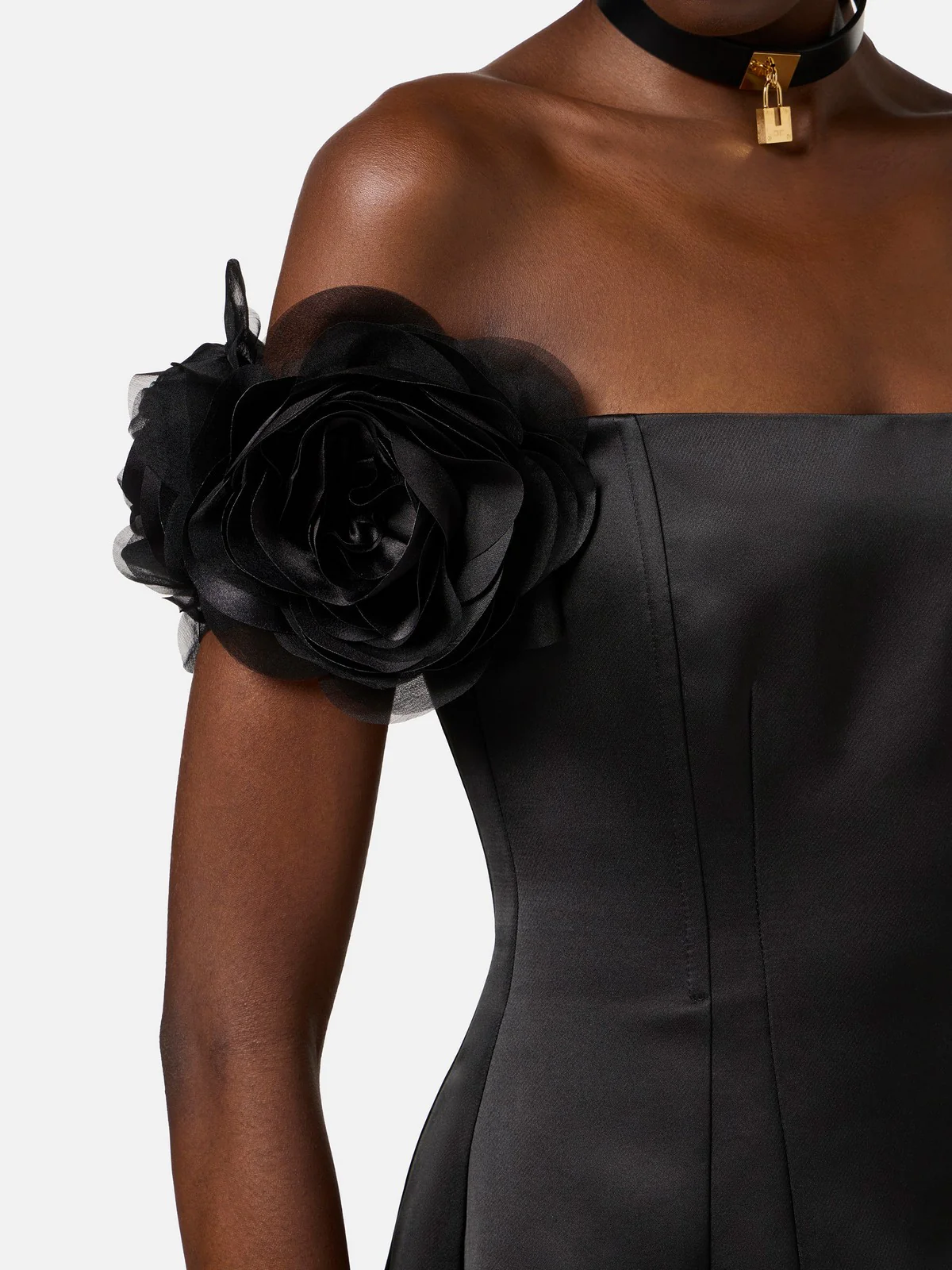ELISABETTA FRANCHI Abito Donna  ABT5152E2-110 Nero - Image 4