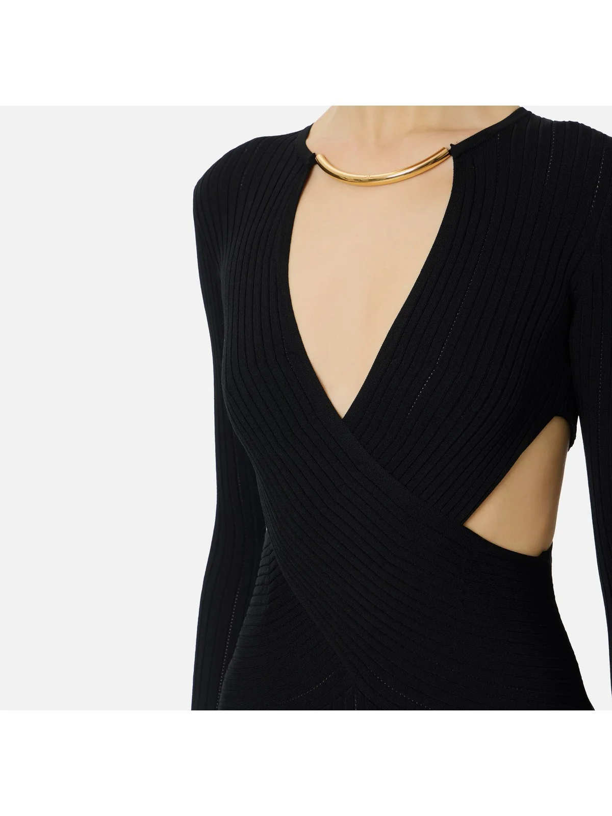 ELISABETTA FRANCHI Abito Donna  AM17S61E2 110 Nero - Image 2
