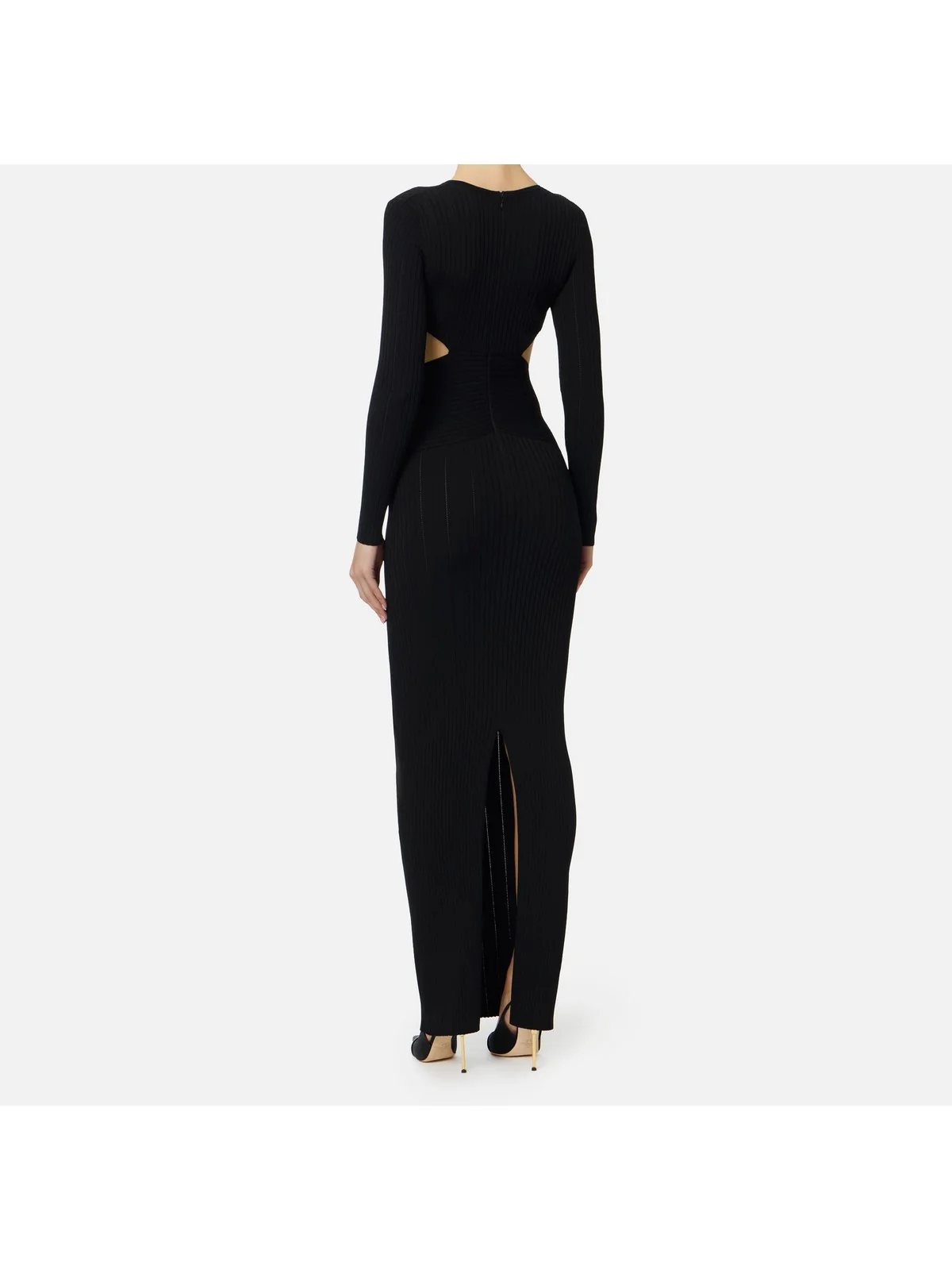 ELISABETTA FRANCHI Abito Donna  AM17S61E2 110 Nero - Image 4