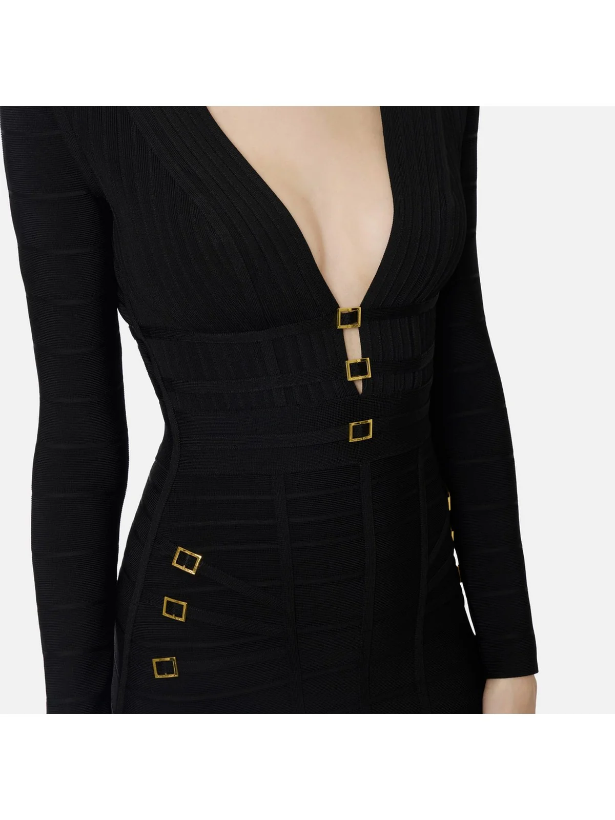ELISABETTA FRANCHI Abito Donna  AM23D62E2 110 Nero - Image 3