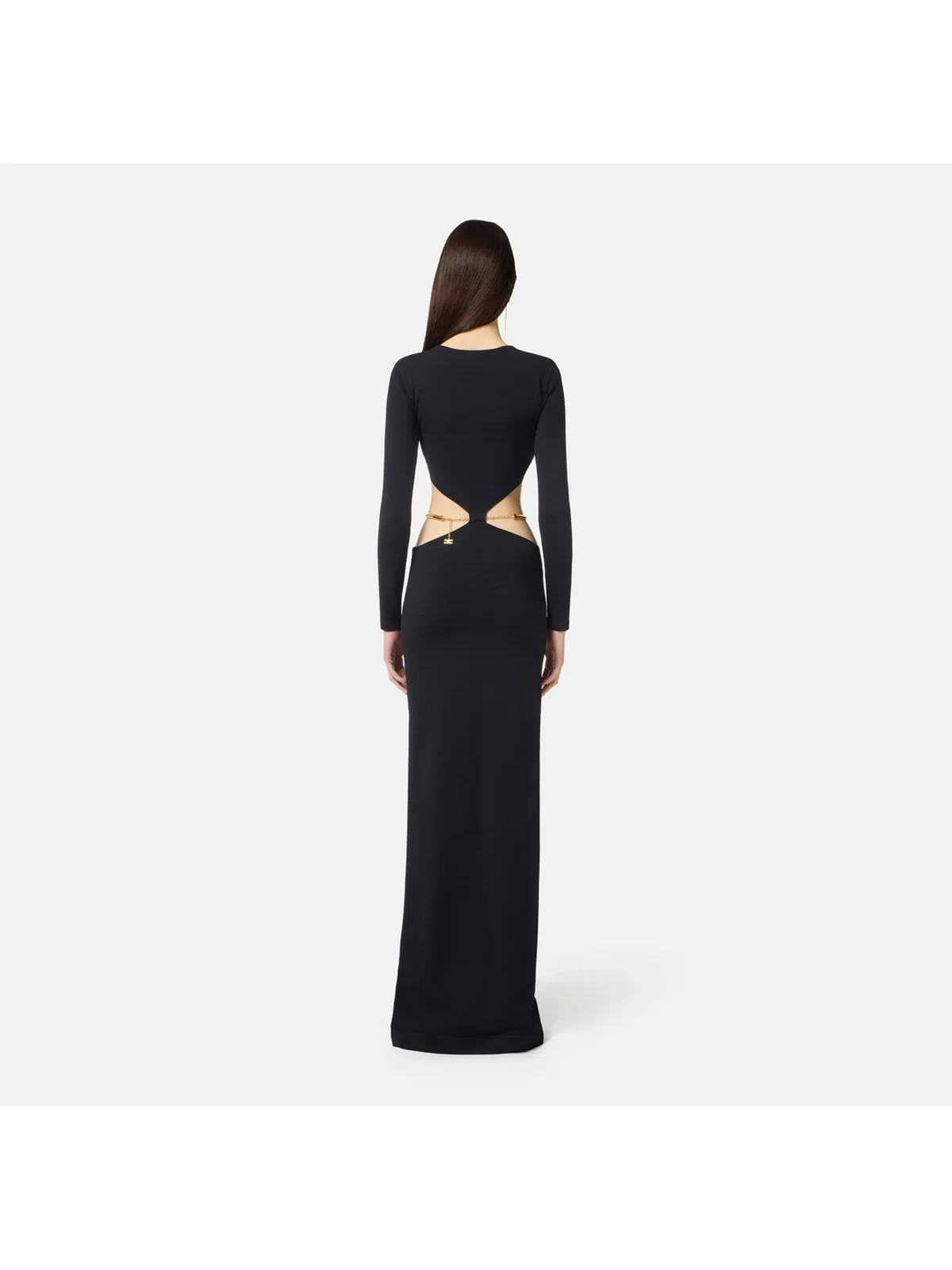 ELISABETTA FRANCHI Abito Donna  AM24S56E2 110 Nero - Image 5
