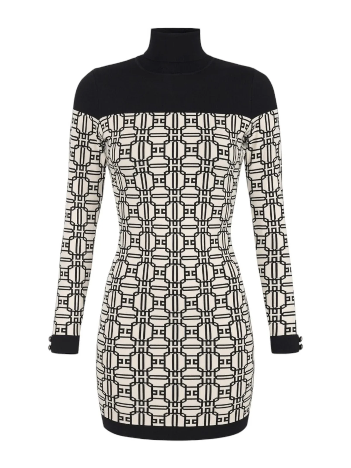 ELISABETTA FRANCHI Abito Donna AM30B47E2 E84 Bianco
