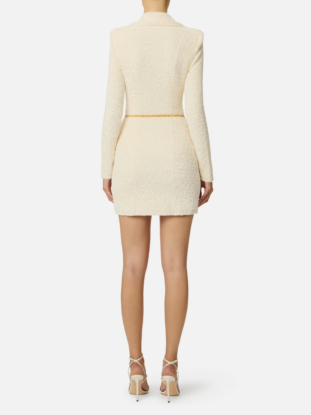 ELISABETTA FRANCHI Abito Donna AM32S57E2 DZ9 MILK - Image 4