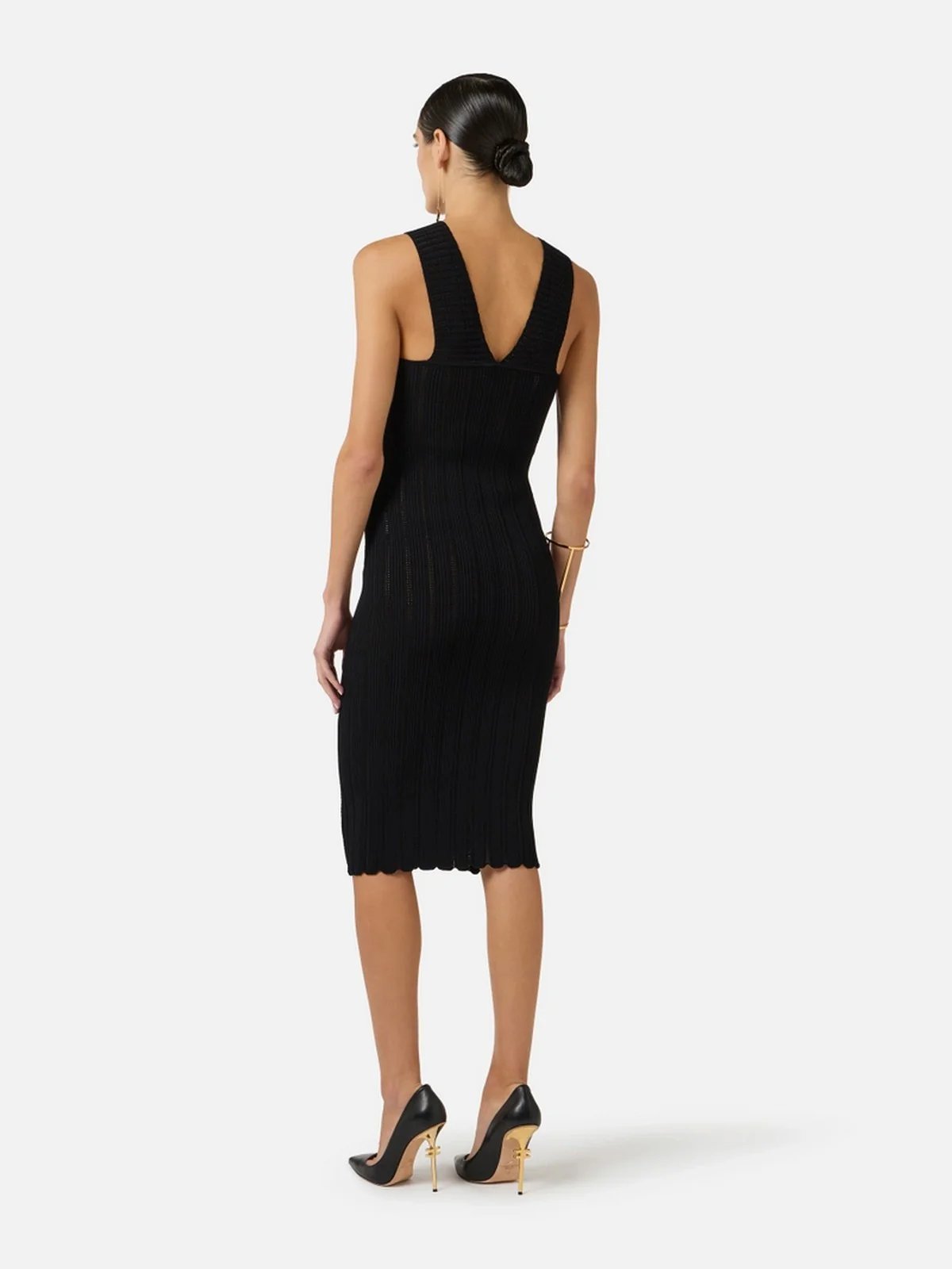 ELISABETTA FRANCHI Abito Donna  AM36B62E2 110 Nero - Image 2