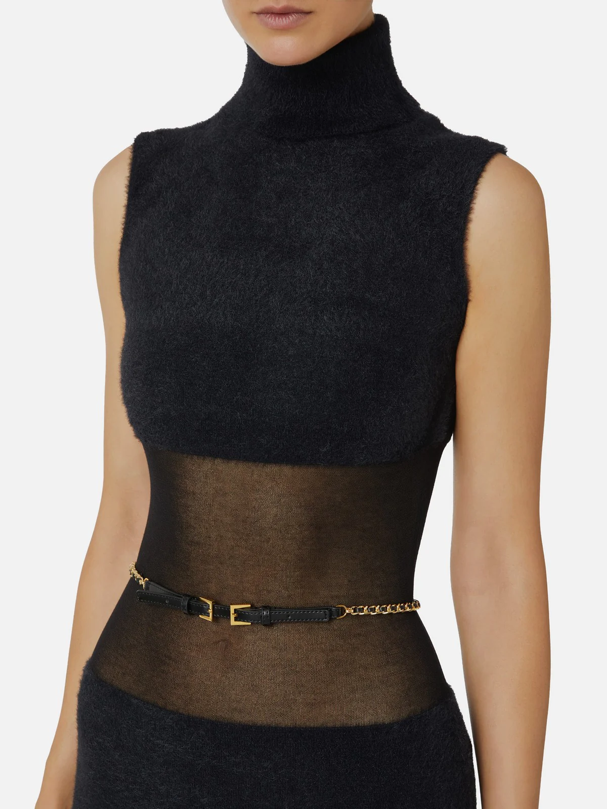 ELISABETTA FRANCHI Abito Donna  AM37T57E2 110 Nero - Image 3