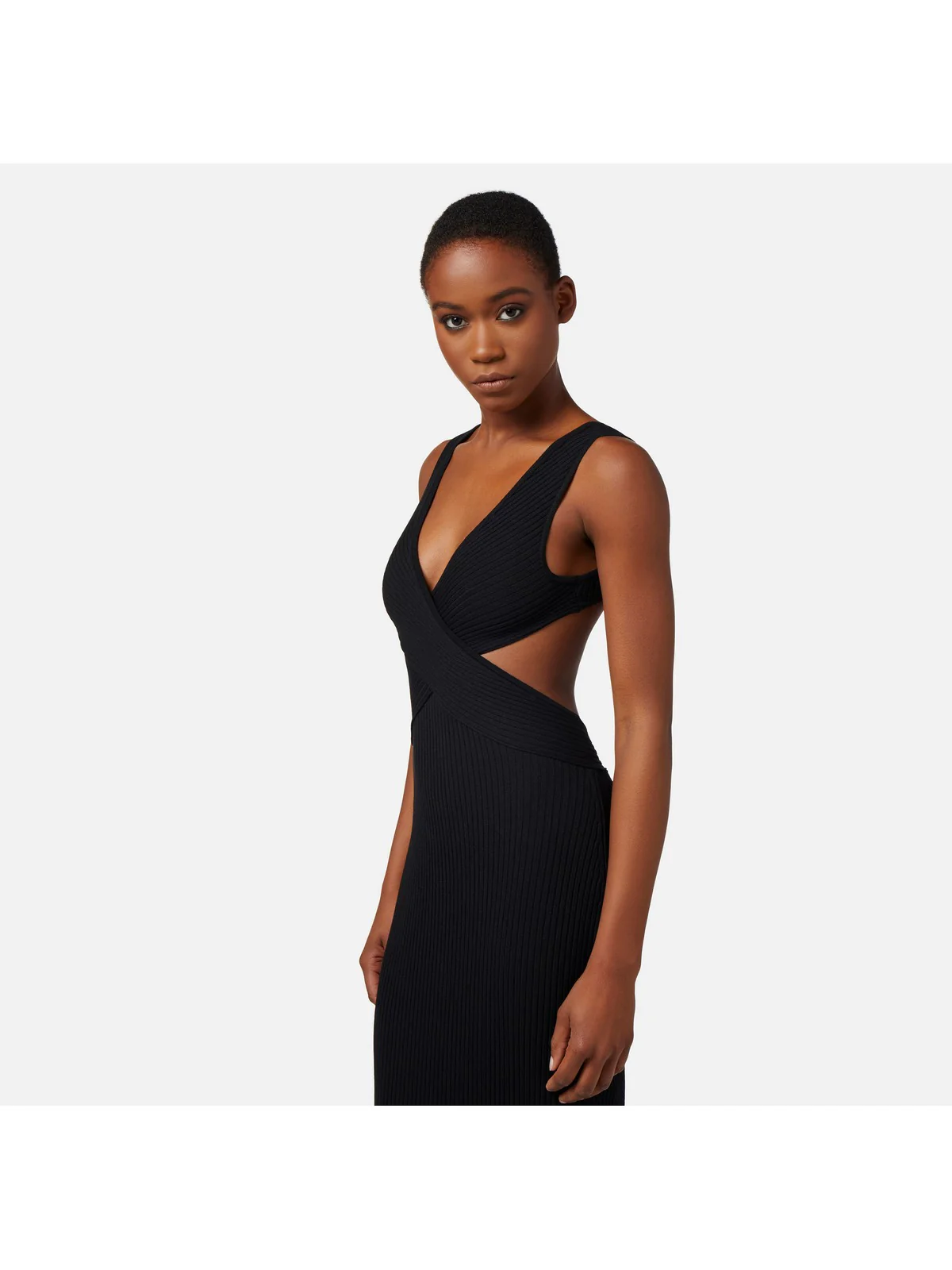 ELISABETTA FRANCHI Abito Donna  AM57T41E2 110 Nero - Image 3