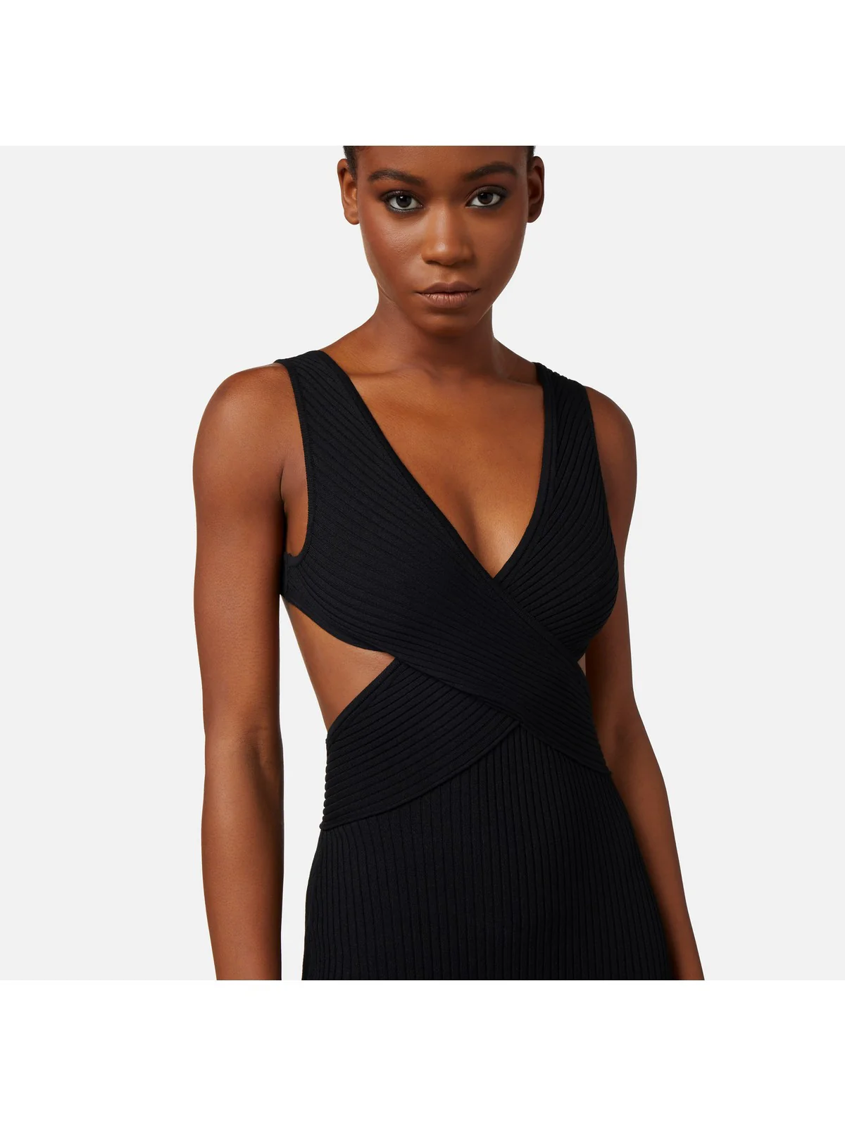 ELISABETTA FRANCHI Abito Donna  AM57T41E2 110 Nero - Image 4
