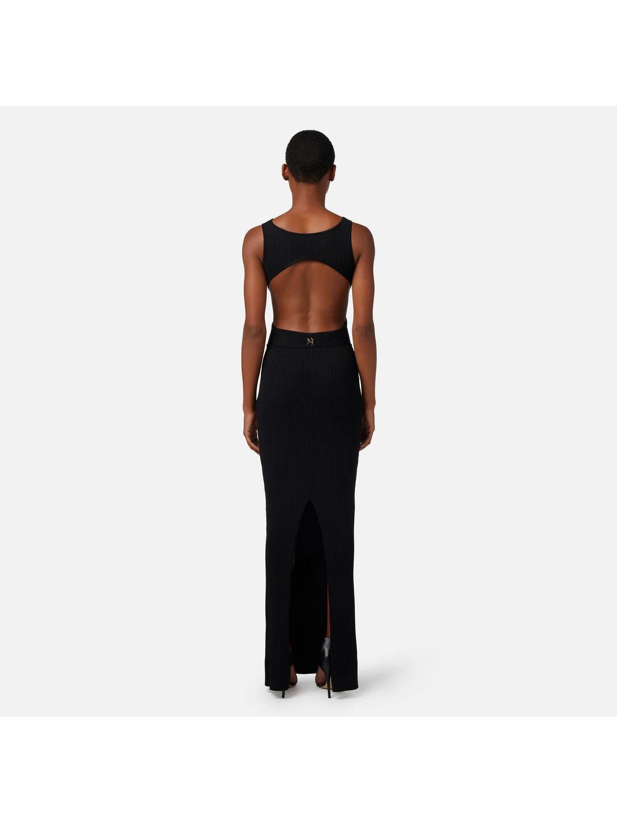 ELISABETTA FRANCHI Abito Donna  AM57T41E2 110 Nero - Image 5