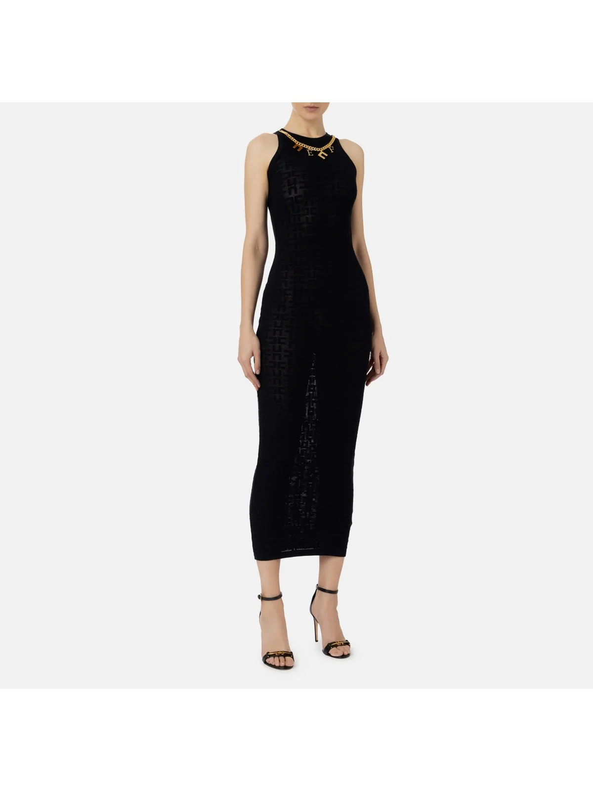 ELISABETTA FRANCHI Abito Donna  AM65B41E2 110 Nero - Image 2