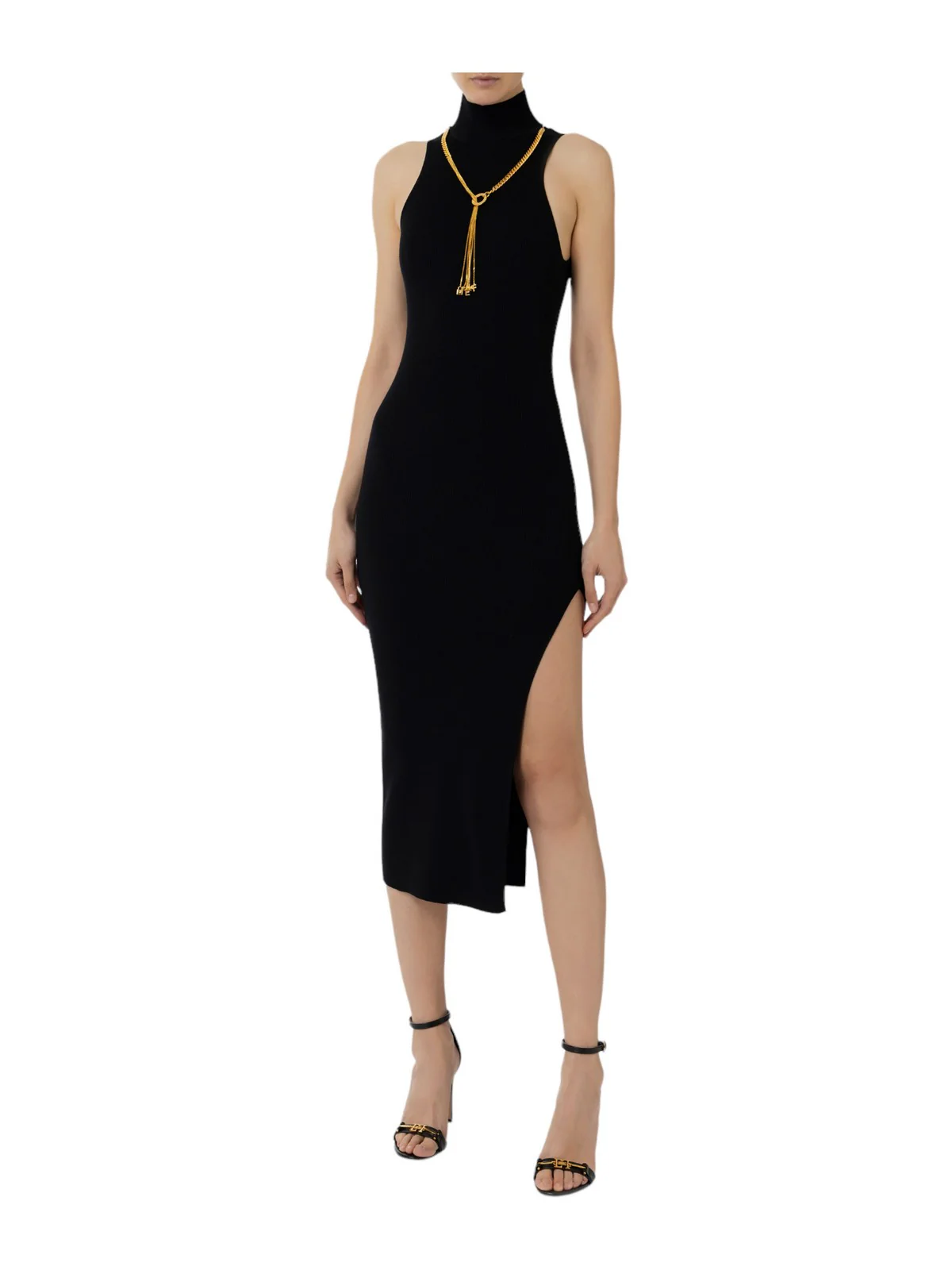 ELISABETTA FRANCHI Abito Donna  AM69S41E2 110 Nero - Image 2