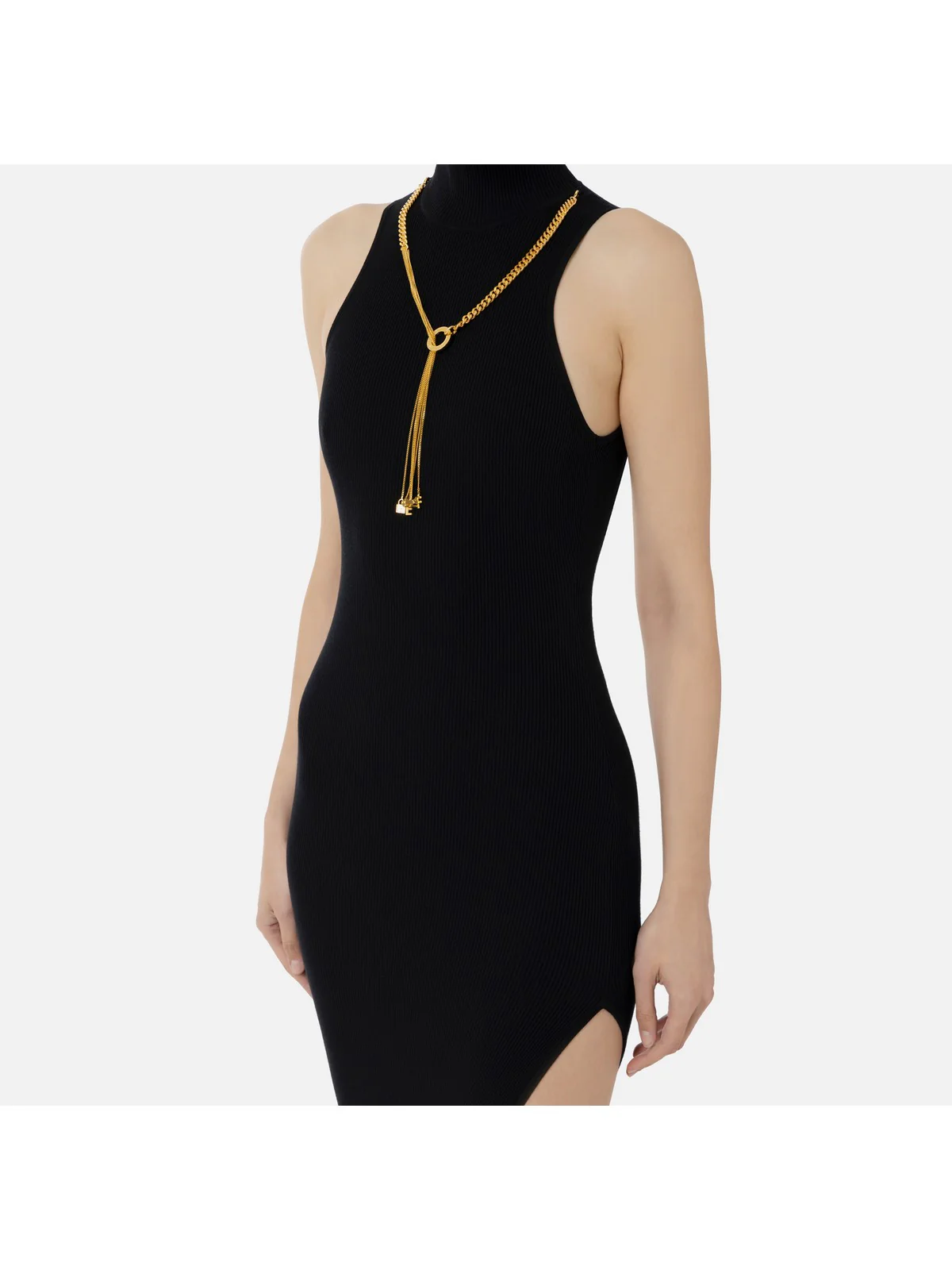 ELISABETTA FRANCHI Abito Donna  AM69S41E2 110 Nero - Image 3