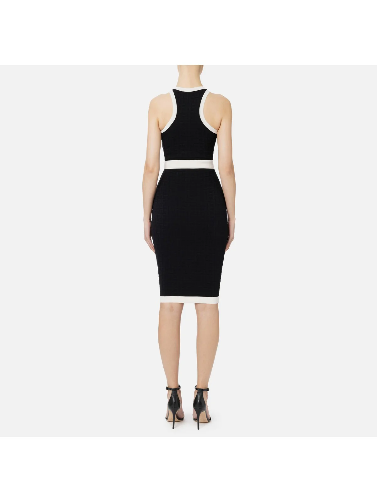 ELISABETTA FRANCHI Abito Donna AM80B42E2 110 Nero - Image 4