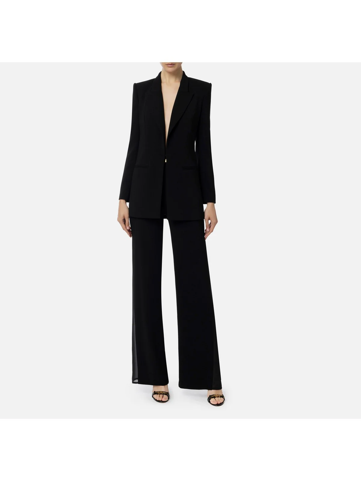 ELISABETTA FRANCHI Abito Donna  TP00141E2 110 Nero - Image 2