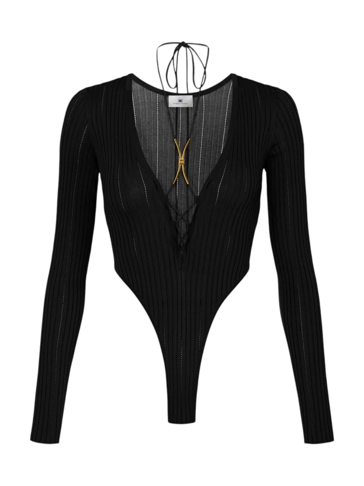 ELISABETTA FRANCHI Body Donna BK83S61E2 110 Nero