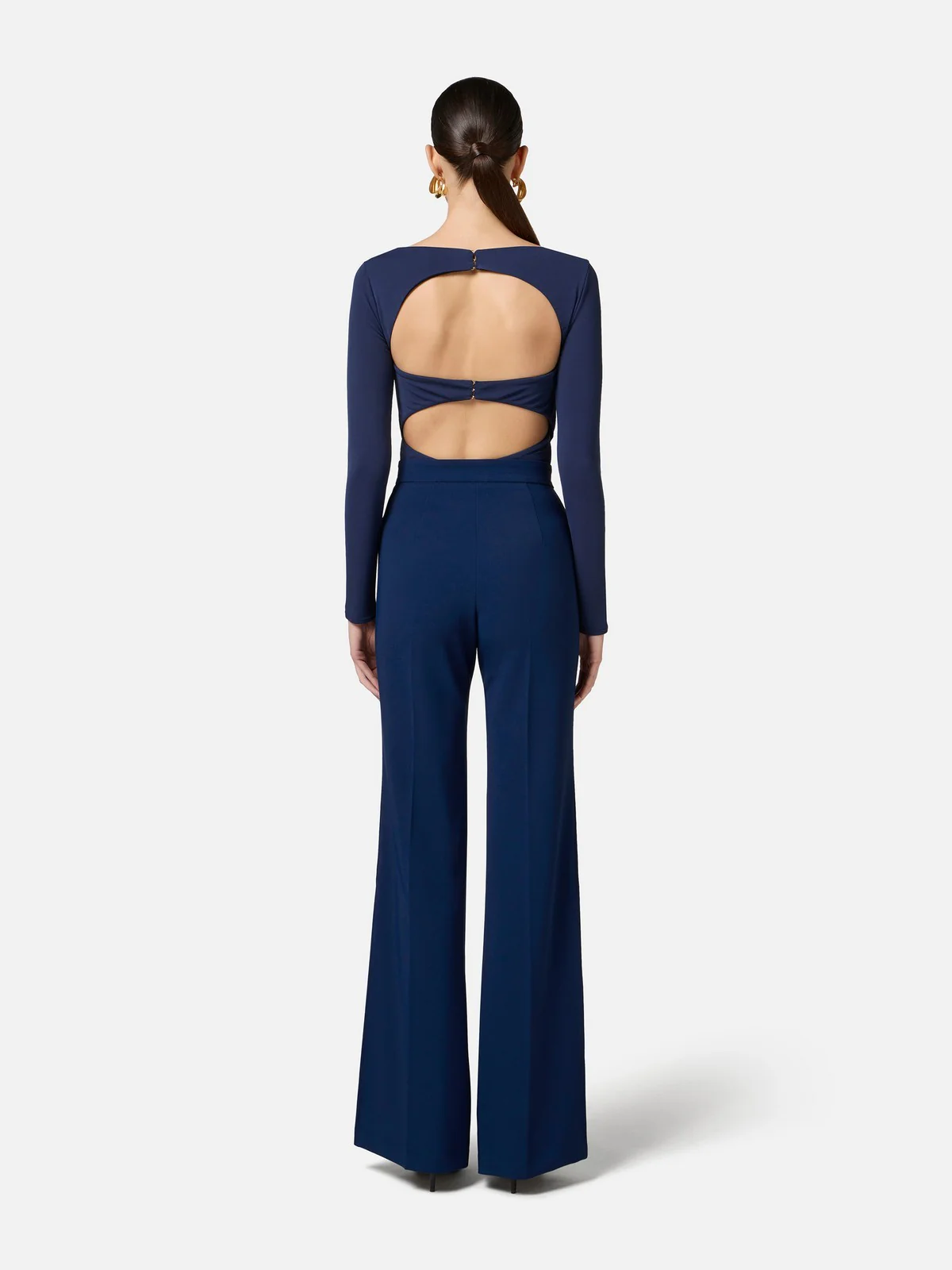 ELISABETTA FRANCHI Body Donna  BO02752E2-DC8 Blu - Image 5