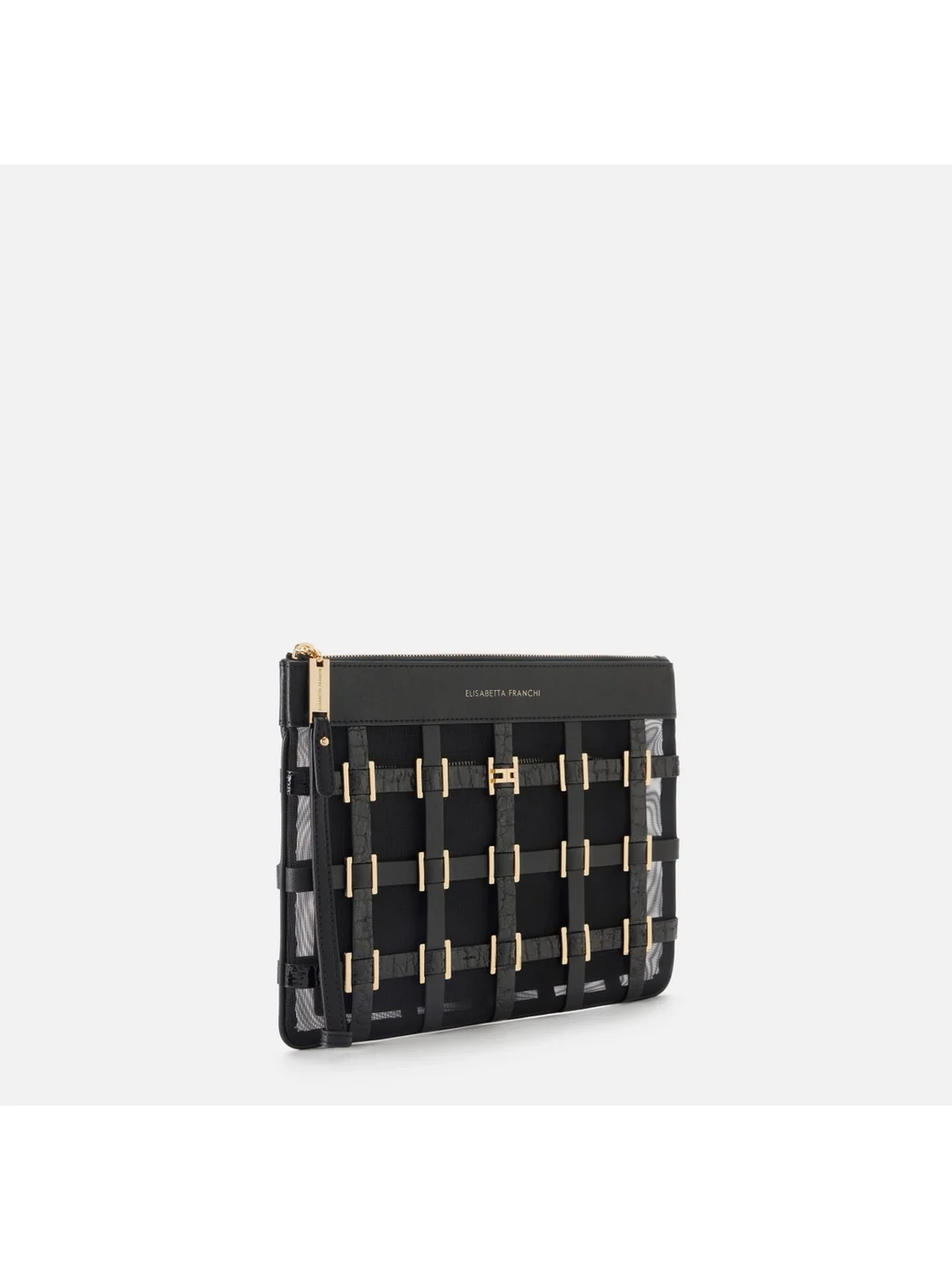 ELISABETTA FRANCHI Borsa Donna  BS03A62E2 110 Nero - Image 4