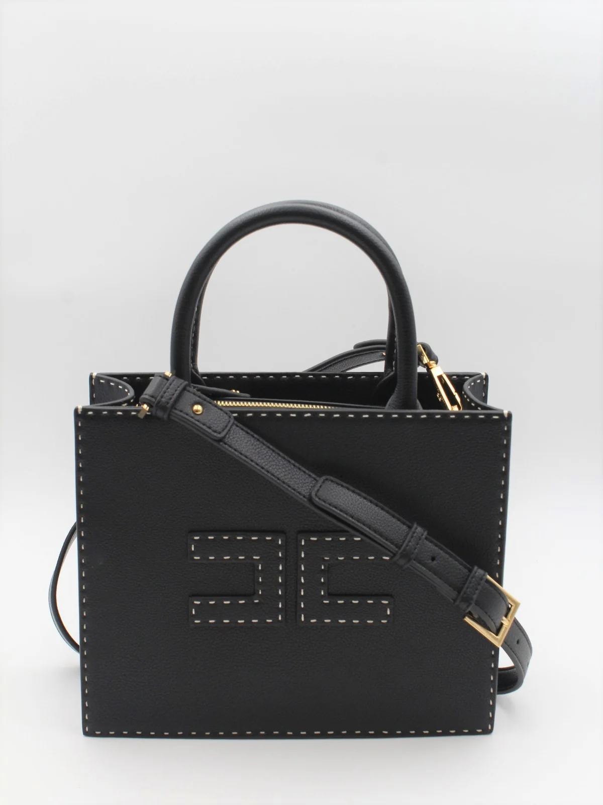 ELISABETTA FRANCHI Borsa Donna  BS08A51E2-110 Nero - Image 4