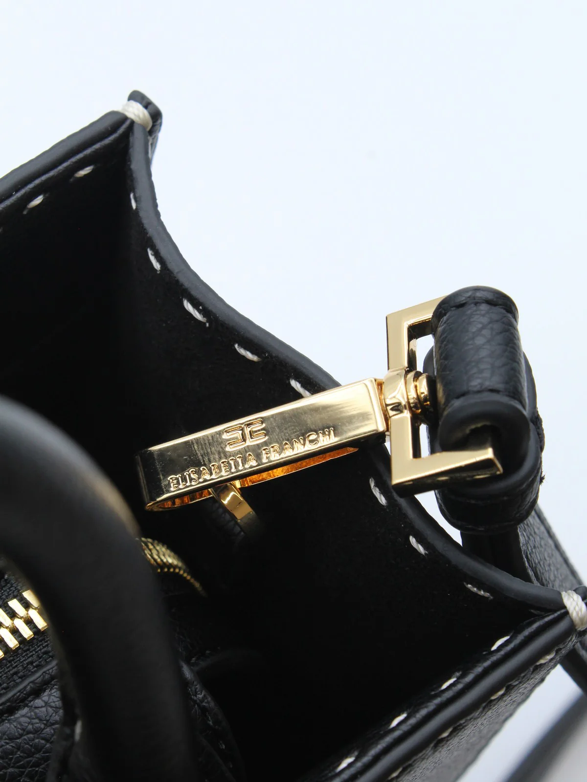 ELISABETTA FRANCHI Borsa Donna  BS08A51E2-110 Nero - Image 7