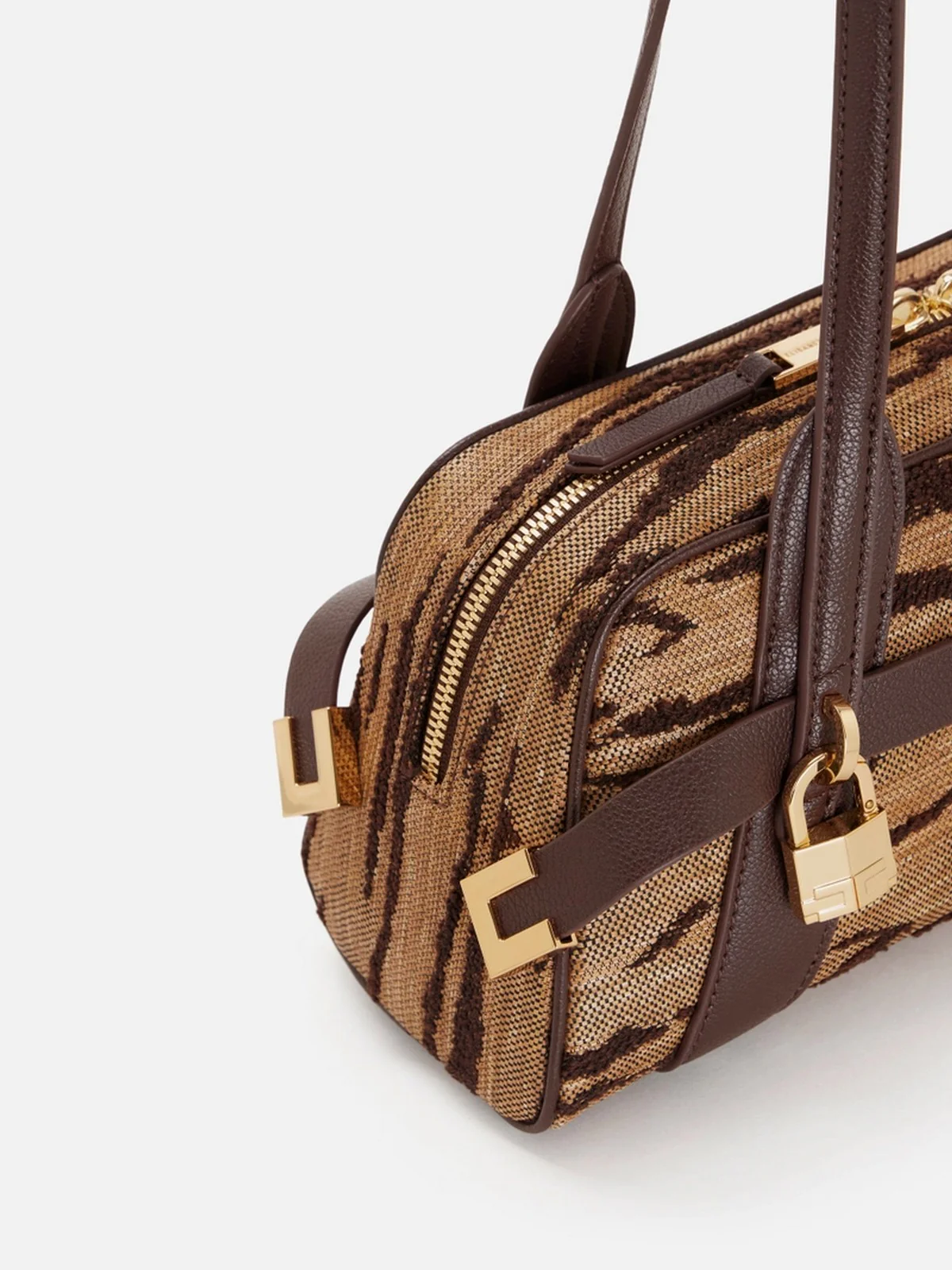 ELISABETTA FRANCHI Borsa Donna  BS11A62E2 470 CAMMELLO - Image 5