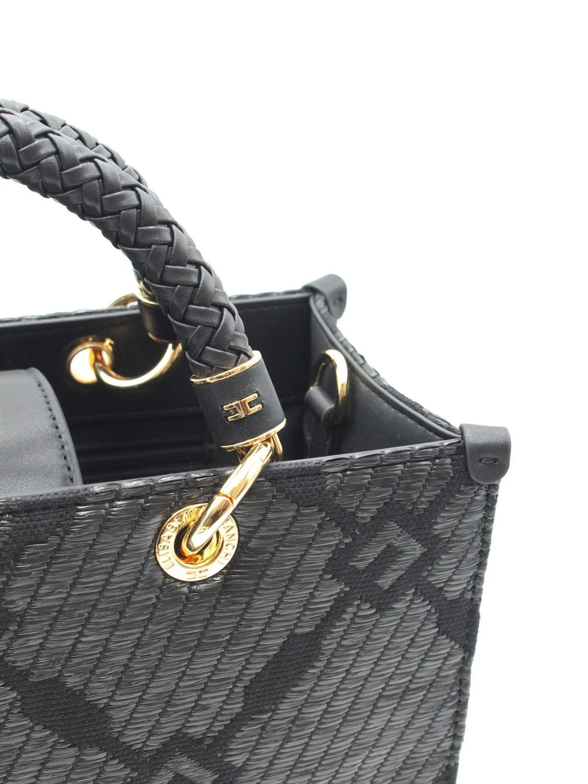 ELISABETTA FRANCHI Borsa Donna  BS12A51E2-110 Nero - Image 3
