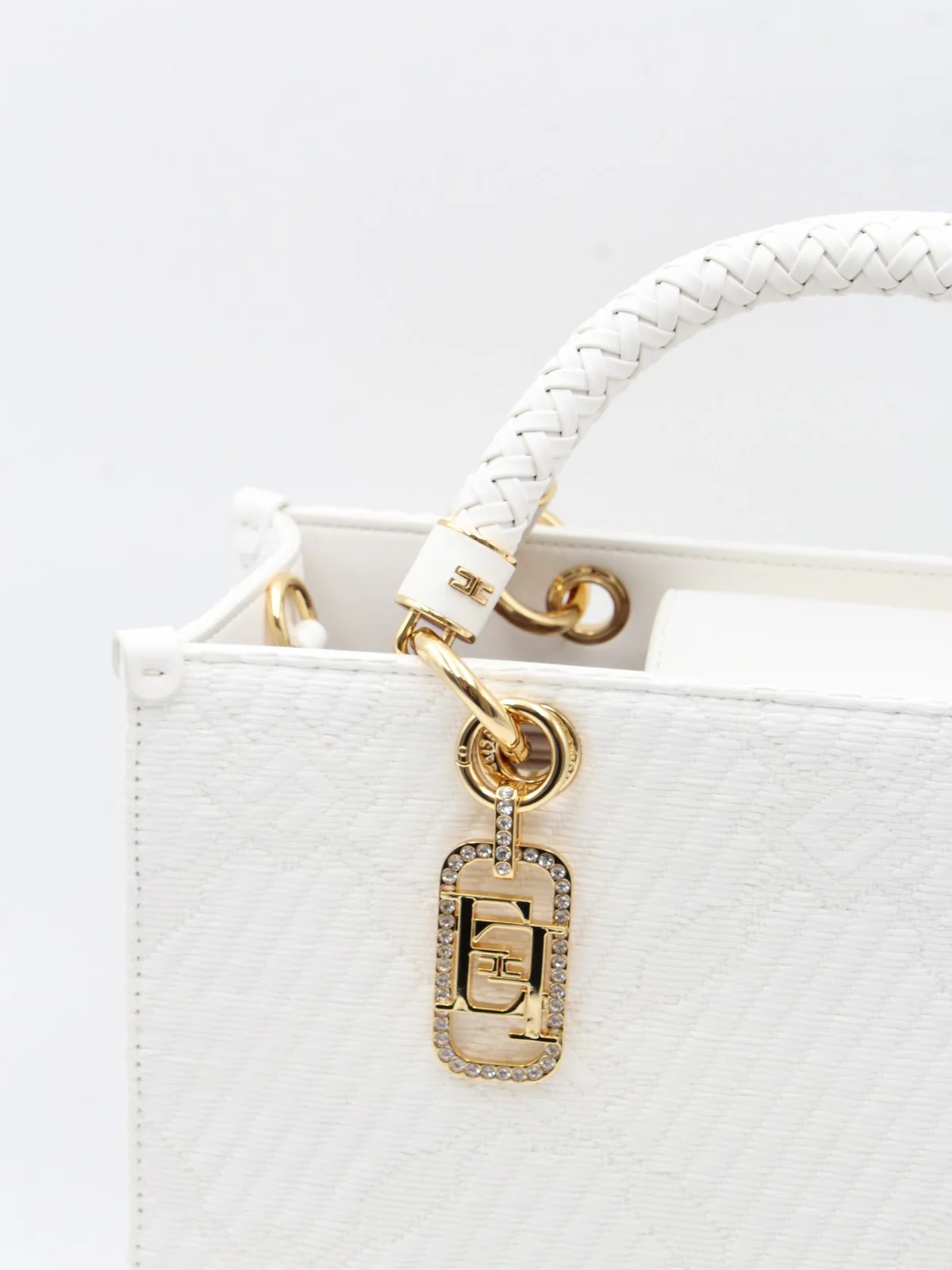 ELISABETTA FRANCHI Borsa Donna  BS12A51E2-360 Avorio - Image 2