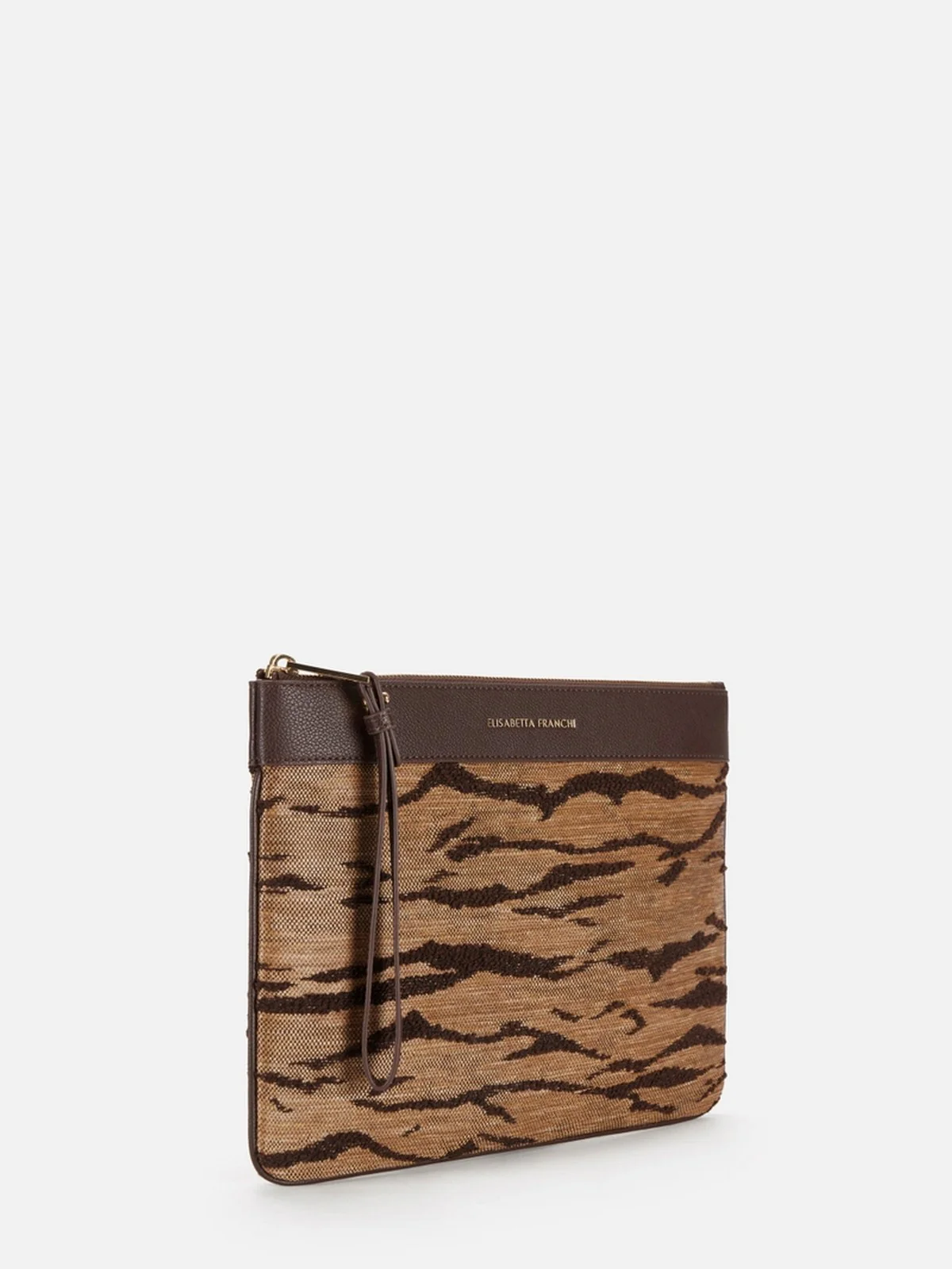 ELISABETTA FRANCHI Borsa Donna  BS12A62E2 470 CAMMELLO - Image 4